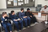 برگزاری جلسه روحانی طرح امین با یاوران امین در دبستان شهدای شیخ‌آباد 1