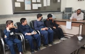 برگزاری جلسه روحانی طرح امین با یاوران امین در دبستان شهدای شیخ‌آباد 1