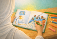 پویش خلاقانه رنگ‌آمیزی آیات کتاب «مثل کشتی نوح» به مناسبت میلاد امیرالمؤمنین علیه‌السلام