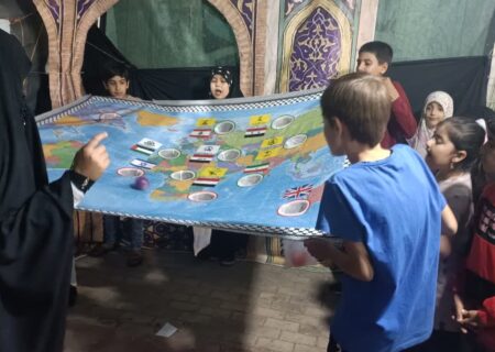 بازی در سنگر تبیین؛ ابتکار مبلغان طرح امین برای نشاط و تاب‌آوری کودکان