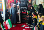 کودکستان امین ولایت؛ از آیین «زائران کوچک امام شهید» تا خدمت‌رسانی به خانواده‌های عزادار