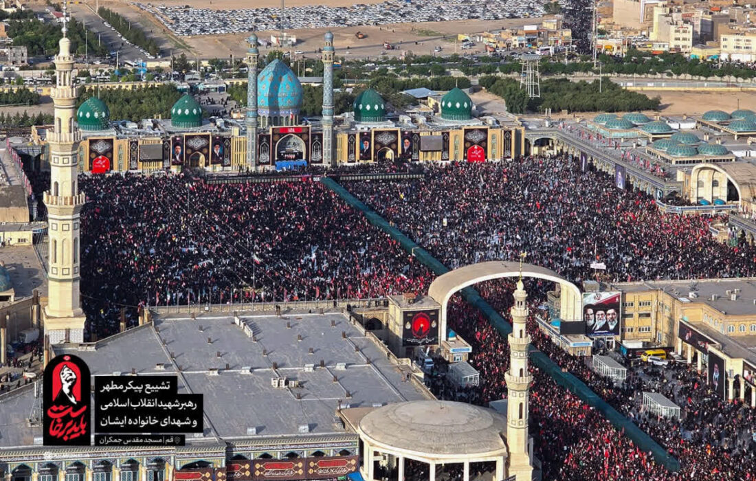 ثبت گزارش فعالیت مبلغان معاونت تبلیغ حوزه علمیه قم در مراسم تشییع امام شهید آغاز شد