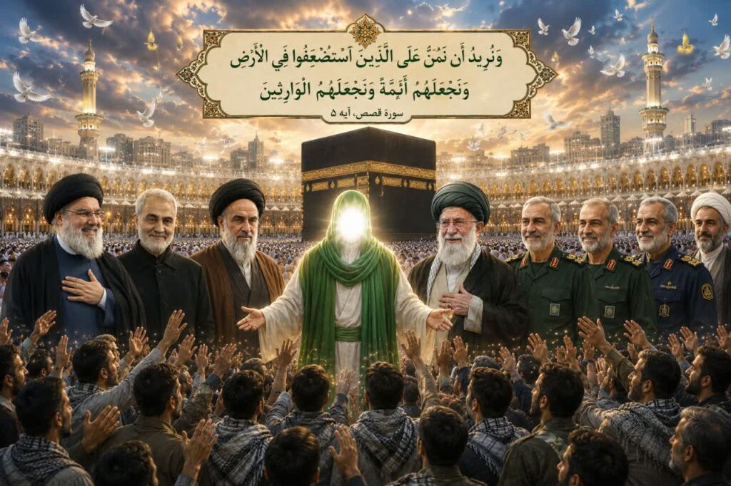 تصویرگری رجعت امام خامنهای شهید در زمان ظهور